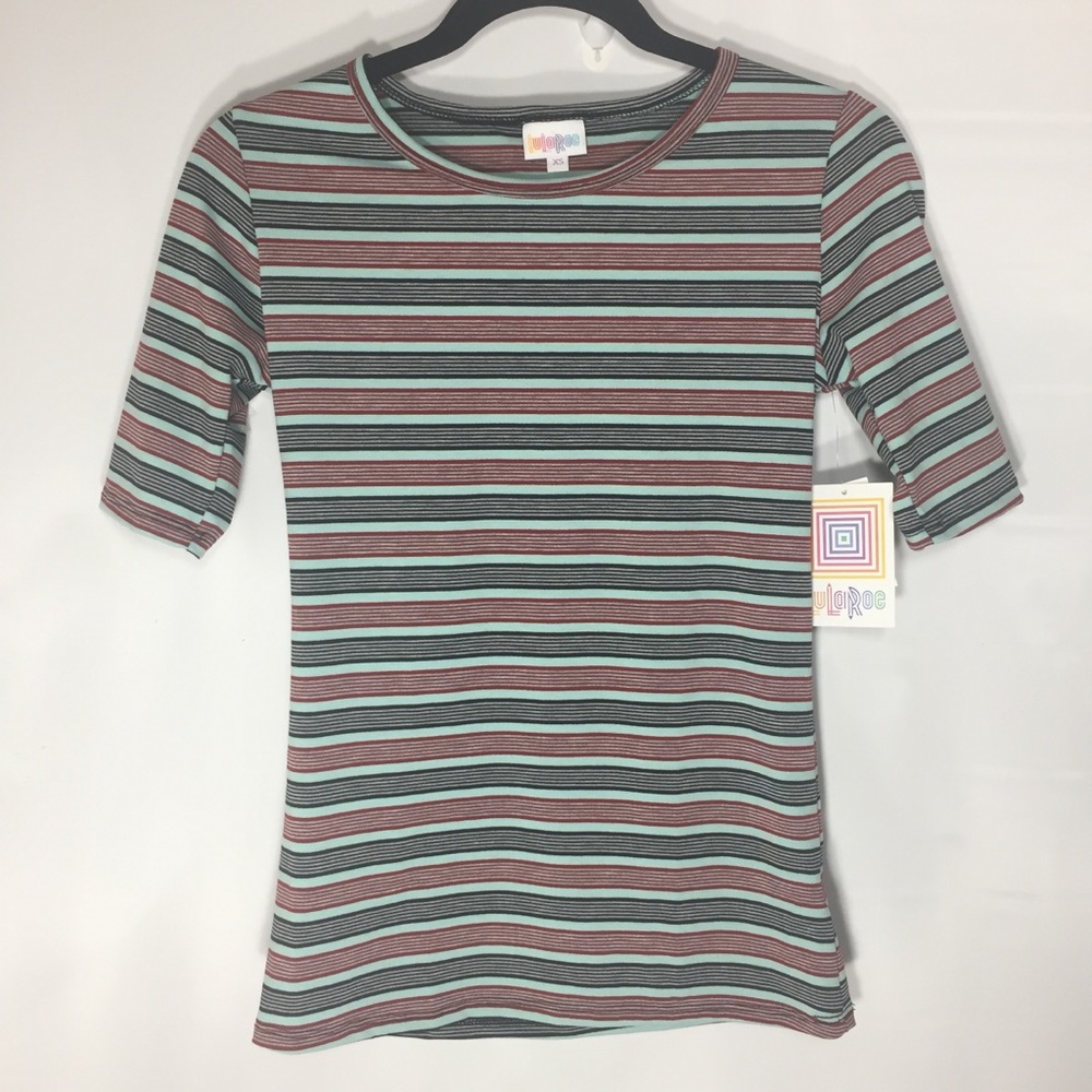 LuLaRoe Gigi Top Women’s XS Striped Shirt